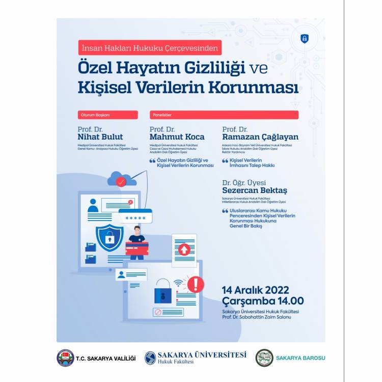 İnsan Hakları Hukuku Çerçevesinden Özel Hayatın Gizliliği ve Kişisel Verilerin Korunması Paneli